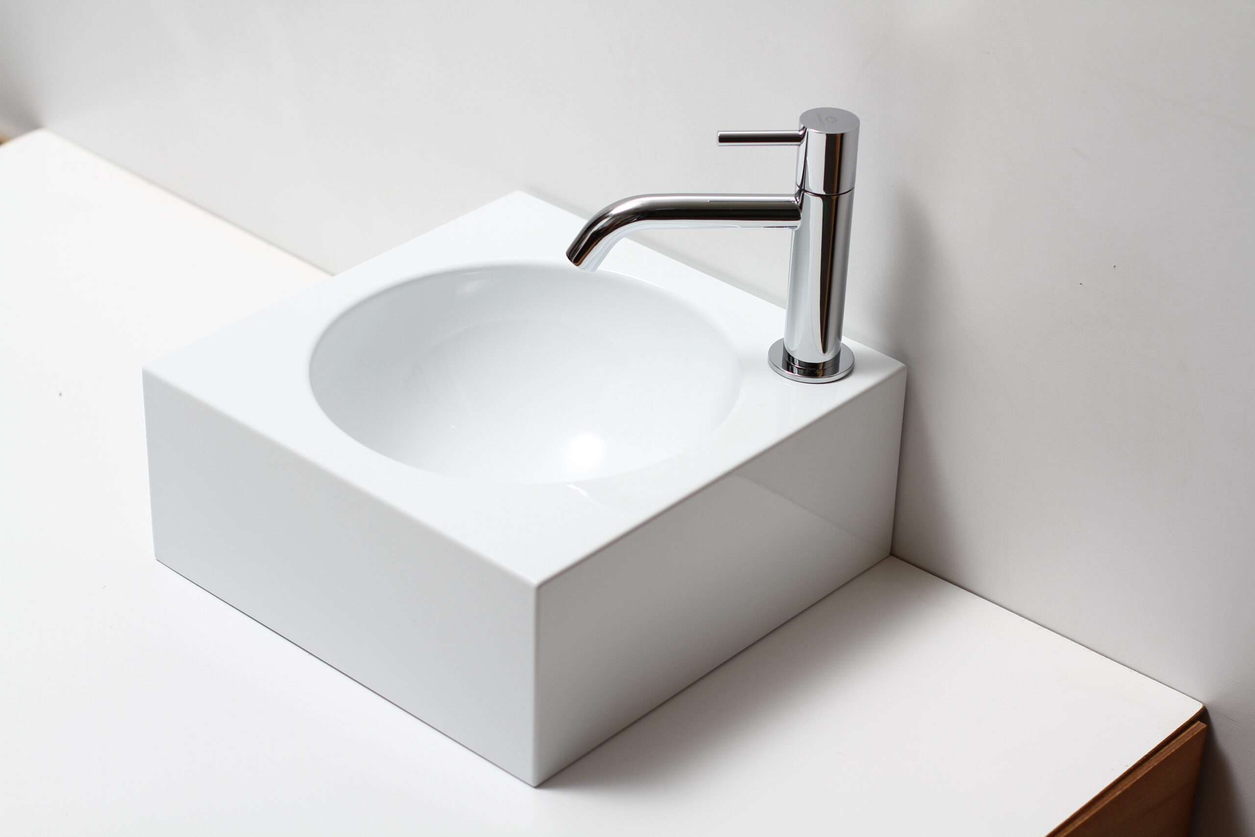 水栓MT455(クローム)+ボウルEW16Q（2）